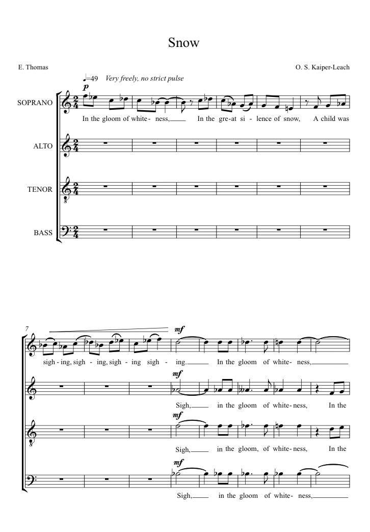 Sheet Music